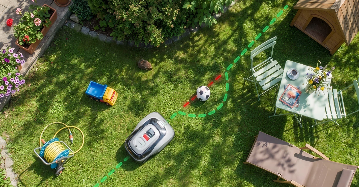 AI Obstacle Avoidance: Smarter Vision. Safer Lawns.
