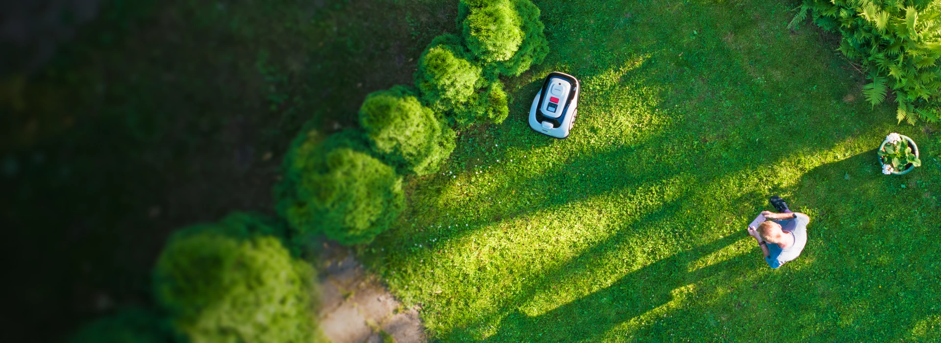 Mow anywhere remotely