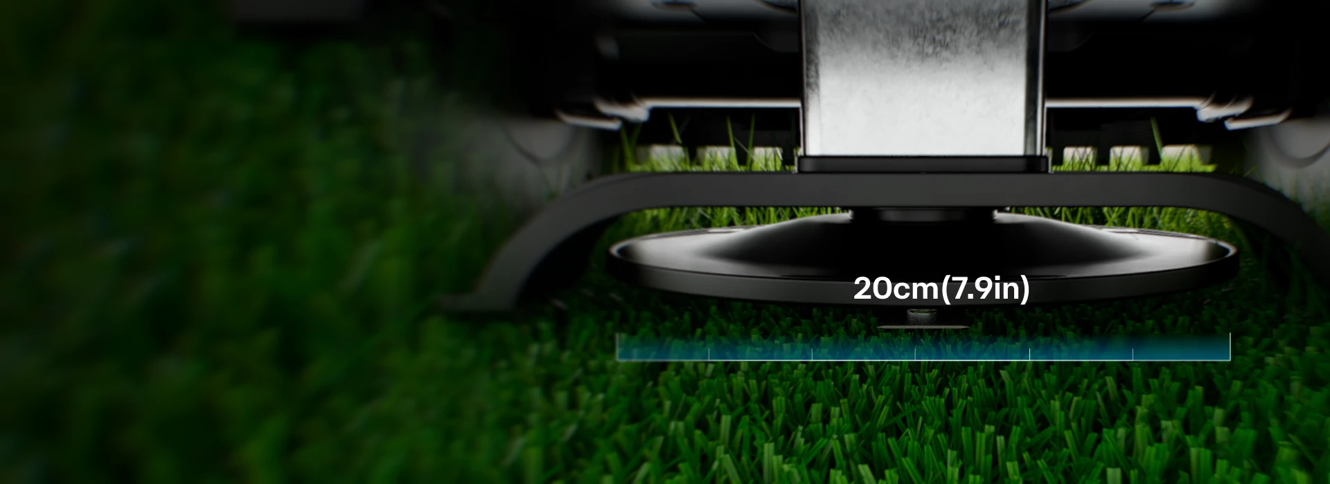 Raccoon 120cm刀盘动力强劲，割草平整